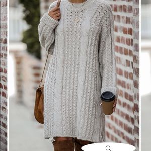 Cable knit sweater from Vici